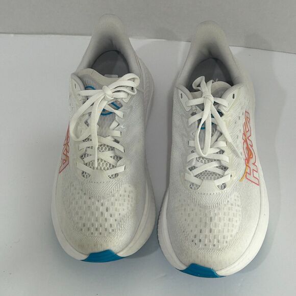 HOKA March 6 Running Shoes Women's Size 7.5 Color White Lightweight Cushioned - Picture 2 of 13